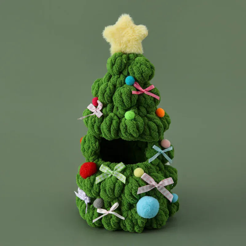 Handmade Crochet Christmas Tree Clothing for 1.0/3.0 Labubu Outfit Doll DIY Accessories Christmas Halloween Kids Gift Handmade Crochet Christmas Tree Clothing for 1.0/3.0 Labubu Outfit Doll DIY Accessories Christmas Halloween Kids Gift