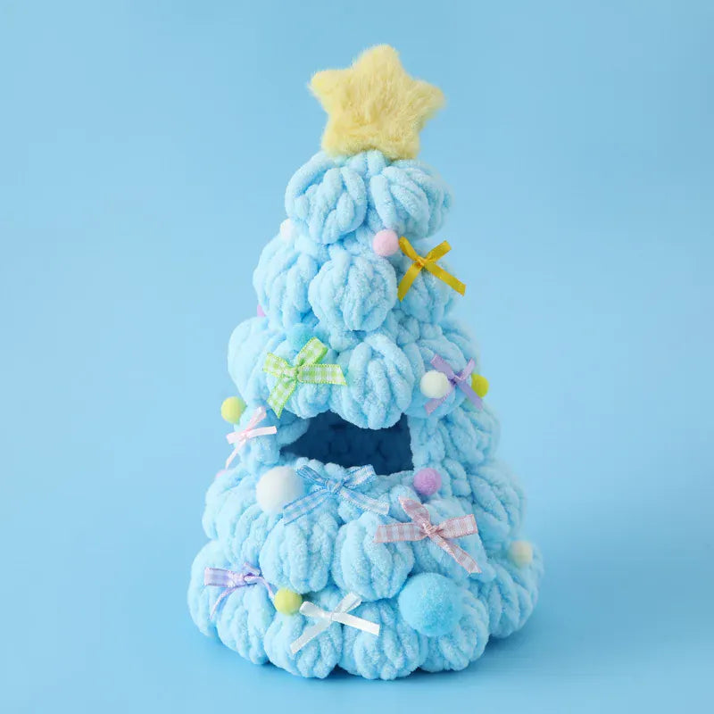 Handmade Crochet Christmas Tree Clothing for 1.0/3.0 Labubu Outfit Doll DIY Accessories Christmas Halloween Kids Gift Handmade Crochet Christmas Tree Clothing for 1.0/3.0 Labubu Outfit Doll DIY Accessories Christmas Halloween Kids Gift