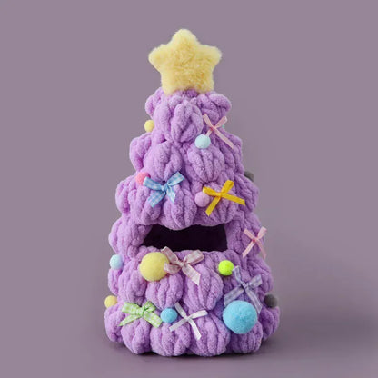 Handmade Crochet Christmas Tree Clothing for 1.0/3.0 Labubu Outfit Doll DIY Accessories Christmas Halloween Kids Gift Handmade Crochet Christmas Tree Clothing for 1.0/3.0 Labubu Outfit Doll DIY Accessories Christmas Halloween Kids Gift