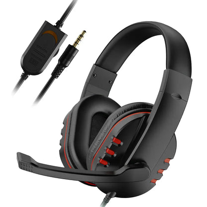 Headphones 3.5mm Wired Gaming Headset Earphones Music For PS4 Play Station 4 Game PC Chat computer With Microphone Headphones 3.5mm Wired Gaming Headset Earphones Music For PS4 Play Station 4 Game PC Chat computer With Microphone