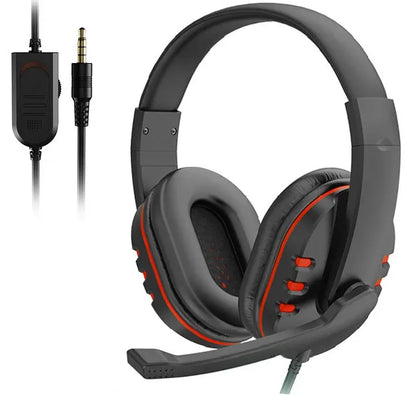 Headphones 3.5mm Wired Gaming Headset Earphones Music For PS4 Play Station 4 Game PC Chat computer With Microphone Headphones 3.5mm Wired Gaming Headset Earphones Music For PS4 Play Station 4 Game PC Chat computer With Microphone