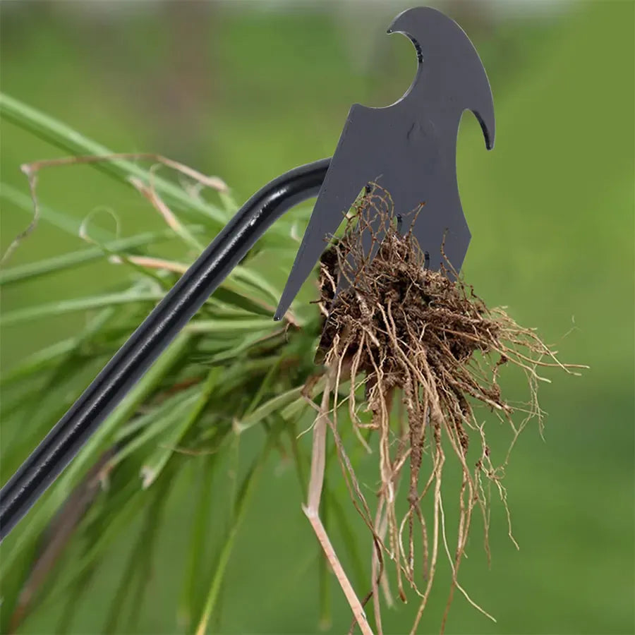 Heavy-Duty Garden Hoe for Weeding & Soil Cultivation | Wahooly Heavy-Duty Garden Hoe — Ergonomic Weeding & Soil Cultivation Tool for Gardens, Beds & Farms