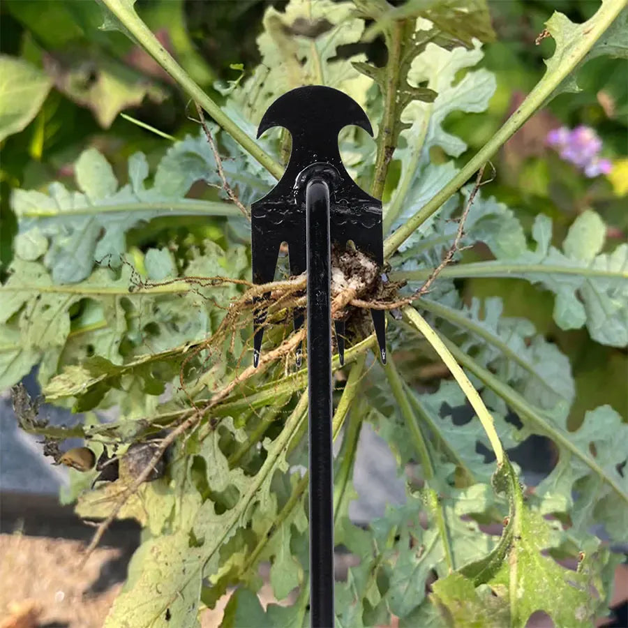 Heavy-Duty Garden Hoe for Weeding & Soil Cultivation | Wahooly Heavy-Duty Garden Hoe — Ergonomic Weeding & Soil Cultivation Tool for Gardens, Beds & Farms