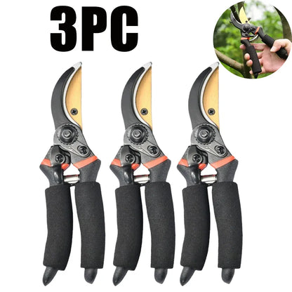 Heavy-Duty Pruning Shears — Sharp Garden Secateurs | Wahooly Heavy-Duty Pruning Shears — Sharp Alloy Steel Secateurs for Branches, Flowers & Fruit Trees