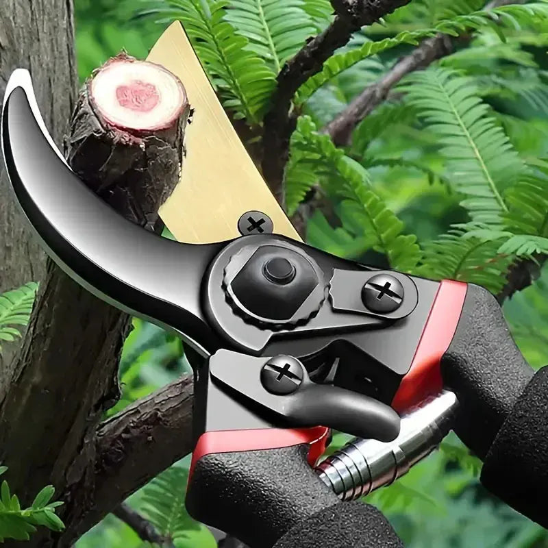 Heavy-Duty Pruning Shears — Sharp Garden Secateurs | Wahooly Heavy-Duty Pruning Shears — Sharp Alloy Steel Secateurs for Branches, Flowers & Fruit Trees
