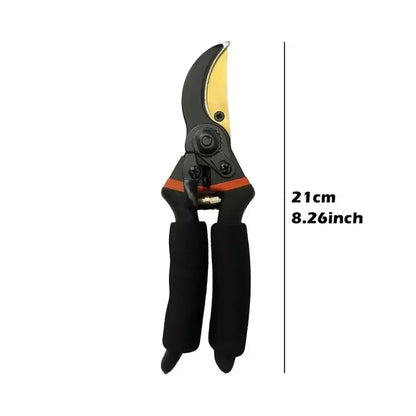 Heavy-Duty Pruning Shears — Sharp Garden Secateurs | Wahooly Heavy-Duty Pruning Shears — Sharp Alloy Steel Secateurs for Branches, Flowers & Fruit Trees