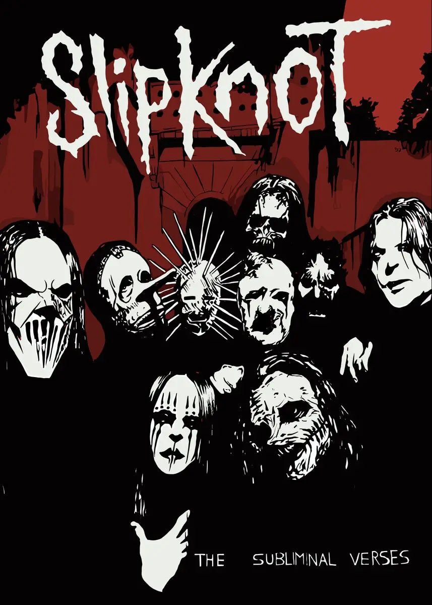 Heavy Metal Band Rap-Metal Music S-Slipknot Album Cover Poster Canvas Picture Wall Art for Fans The Gray Chapter Song Home Decor Heavy Metal Band Rap-Metal Music S-Slipknot Album Cover Poster Canvas Picture Wall Art for Fans The Gray Chapter Song Home Decor