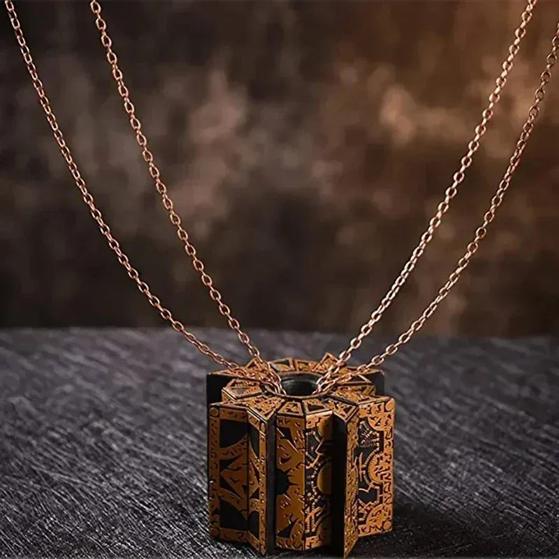 Hellraiser Cube Puzzle Box Lock Movie The Lament Configuration and Lemarchand Moveable Cube Table Accessories Halloween Props Hellraiser Cube Puzzle Box Lock Movie The Lament Configuration and Lemarchand Moveable Cube Table Accessories Halloween Props