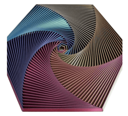 Hexagon Sensory Fidget Toy – Stress Relief Spinning Top | Wahooly Hexagon Sensory Fidget Toy – Stress Relief Spinning Top | 7cm & 12.5cm