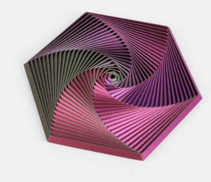 Hexagon Sensory Fidget Toy – Stress Relief Spinning Top | Wahooly Hexagon Sensory Fidget Toy – Stress Relief Spinning Top | 7cm & 12.5cm