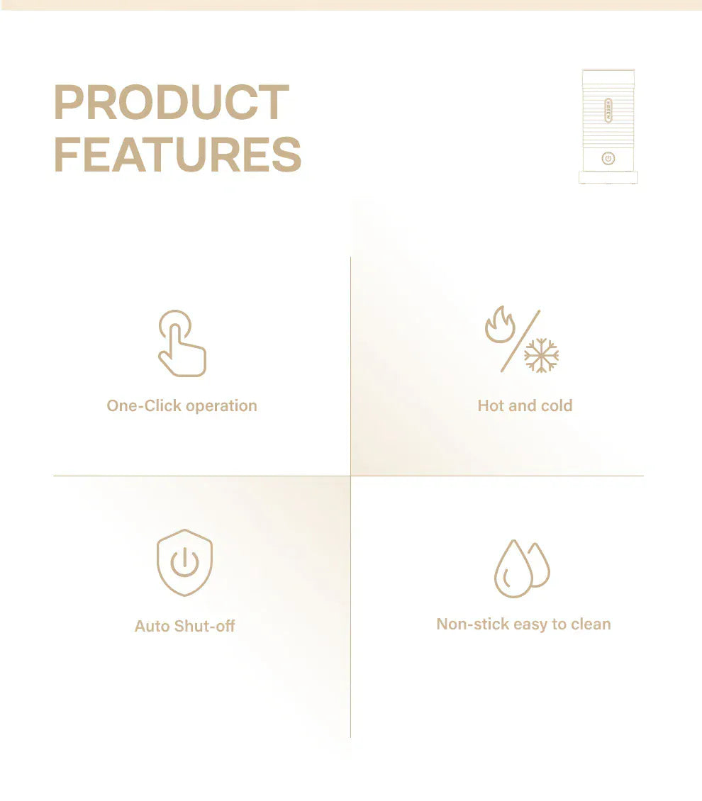 HiBREW Milk Frother Frothing Foamer Chocolate Mixer Cold/Hot Latte Cappuccino fully automatic Milk Warmer Cool Touch M1A HiBREW Milk Frother Frothing Foamer Chocolate Mixer Cold/Hot Latte Cappuccino fully automatic Milk Warmer Cool Touch M1A