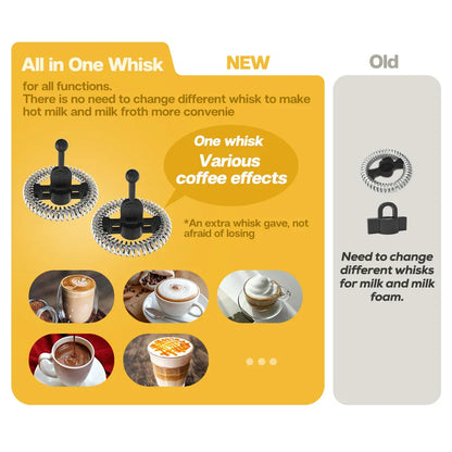 HiBREW Milk Frother Frothing Foamer Chocolate Mixer Cold/Hot Latte Cappuccino fully automatic Milk Warmer Cool Touch M1A HiBREW Milk Frother Frothing Foamer Chocolate Mixer Cold/Hot Latte Cappuccino fully automatic Milk Warmer Cool Touch M1A