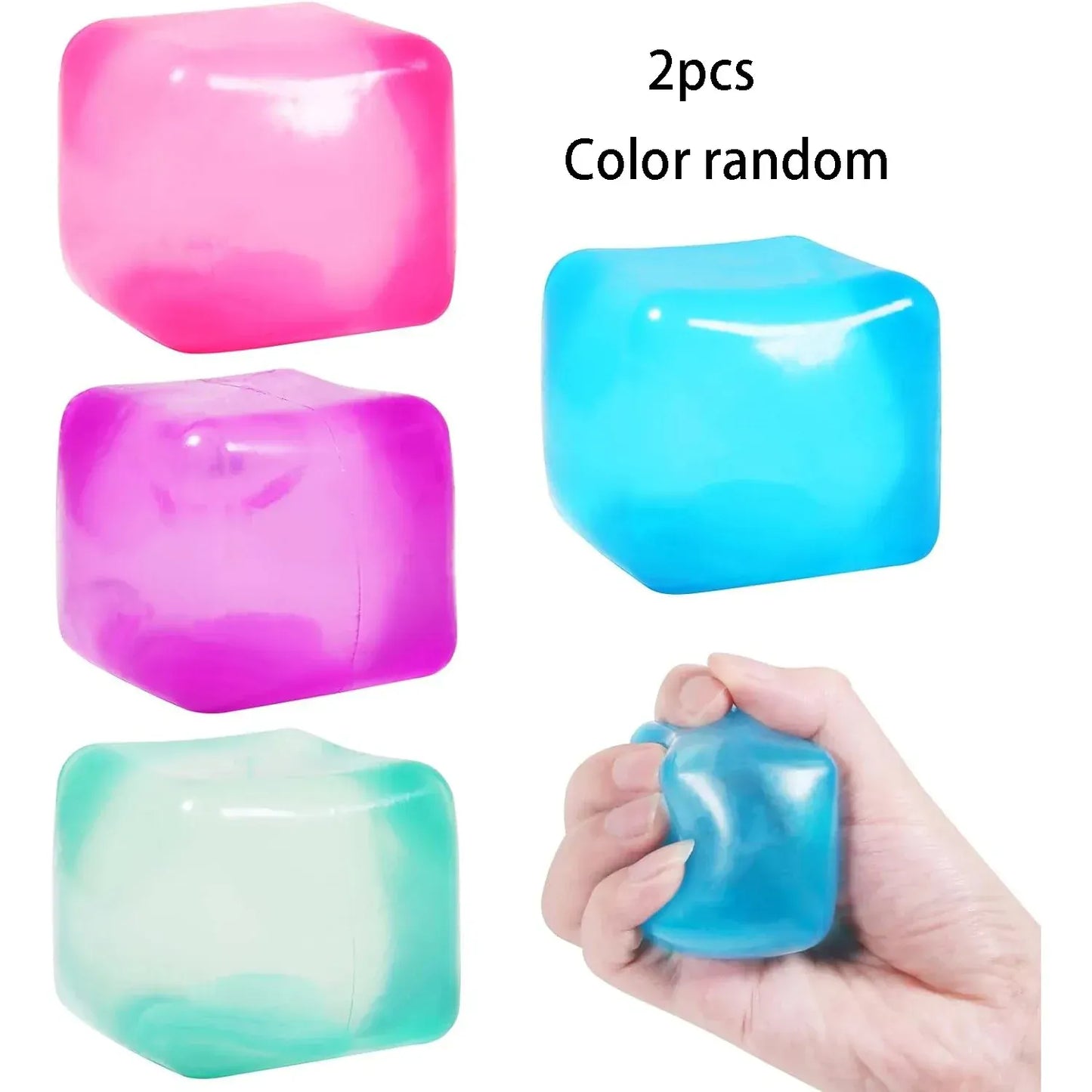 High Density Gel Ice Cube Square Decompression Vent Toy Squishy Stress Ball Squeeze Toys Stress Relief Sensory Toy High Density Gel Ice Cube Square Decompression Vent Toy Squishy Stress Ball Squeeze Toys Stress Relief Sensory Toy