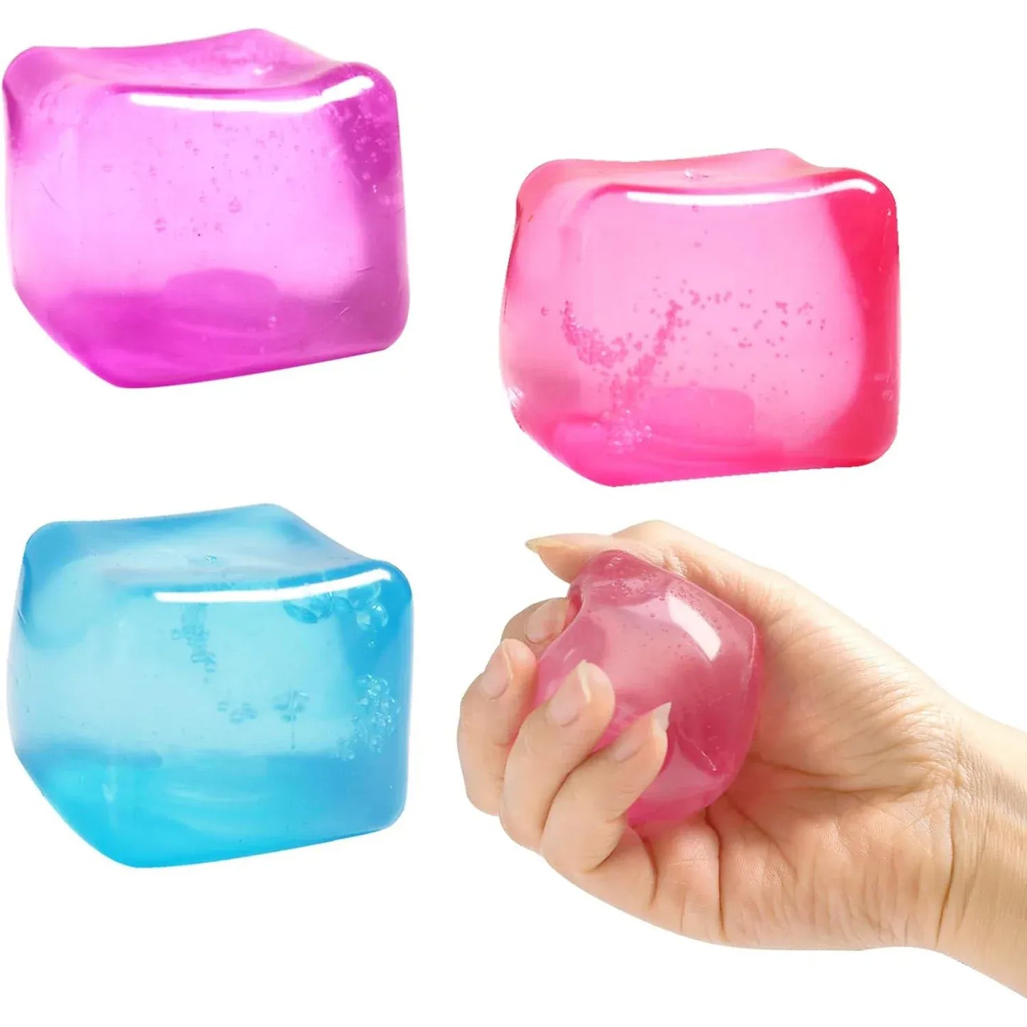 High Density Gel Ice Cube Square Decompression Vent Toy Squishy Stress Ball Squeeze Toys Stress Relief Sensory Toy High Density Gel Ice Cube Square Decompression Vent Toy Squishy Stress Ball Squeeze Toys Stress Relief Sensory Toy