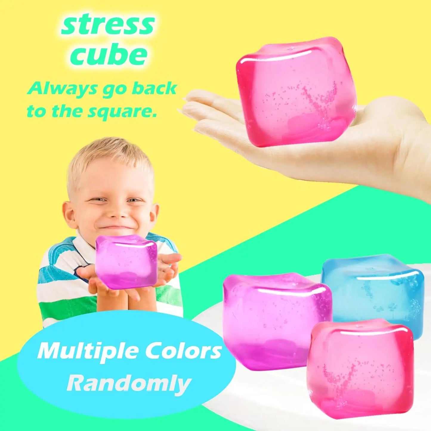 High Density Gel Ice Cube Square Decompression Vent Toy Squishy Stress Ball Squeeze Toys Stress Relief Sensory Toy High Density Gel Ice Cube Square Decompression Vent Toy Squishy Stress Ball Squeeze Toys Stress Relief Sensory Toy