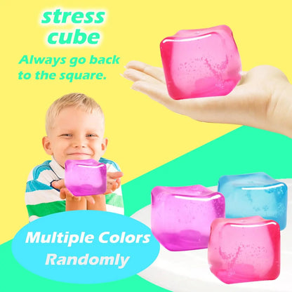High Density Gel Ice Cube Square Decompression Vent Toy Squishy Stress Ball Squeeze Toys Stress Relief Sensory Toy High Density Gel Ice Cube Square Decompression Vent Toy Squishy Stress Ball Squeeze Toys Stress Relief Sensory Toy