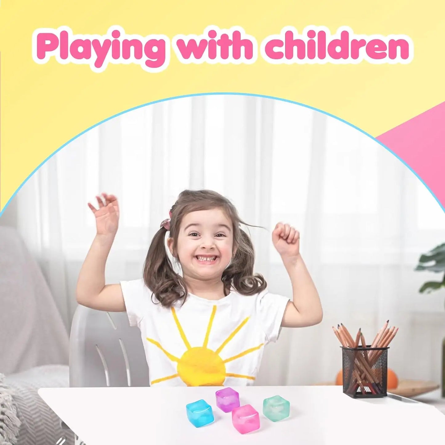 High Density Gel Ice Cube Square Decompression Vent Toy Squishy Stress Ball Squeeze Toys Stress Relief Sensory Toy High Density Gel Ice Cube Square Decompression Vent Toy Squishy Stress Ball Squeeze Toys Stress Relief Sensory Toy