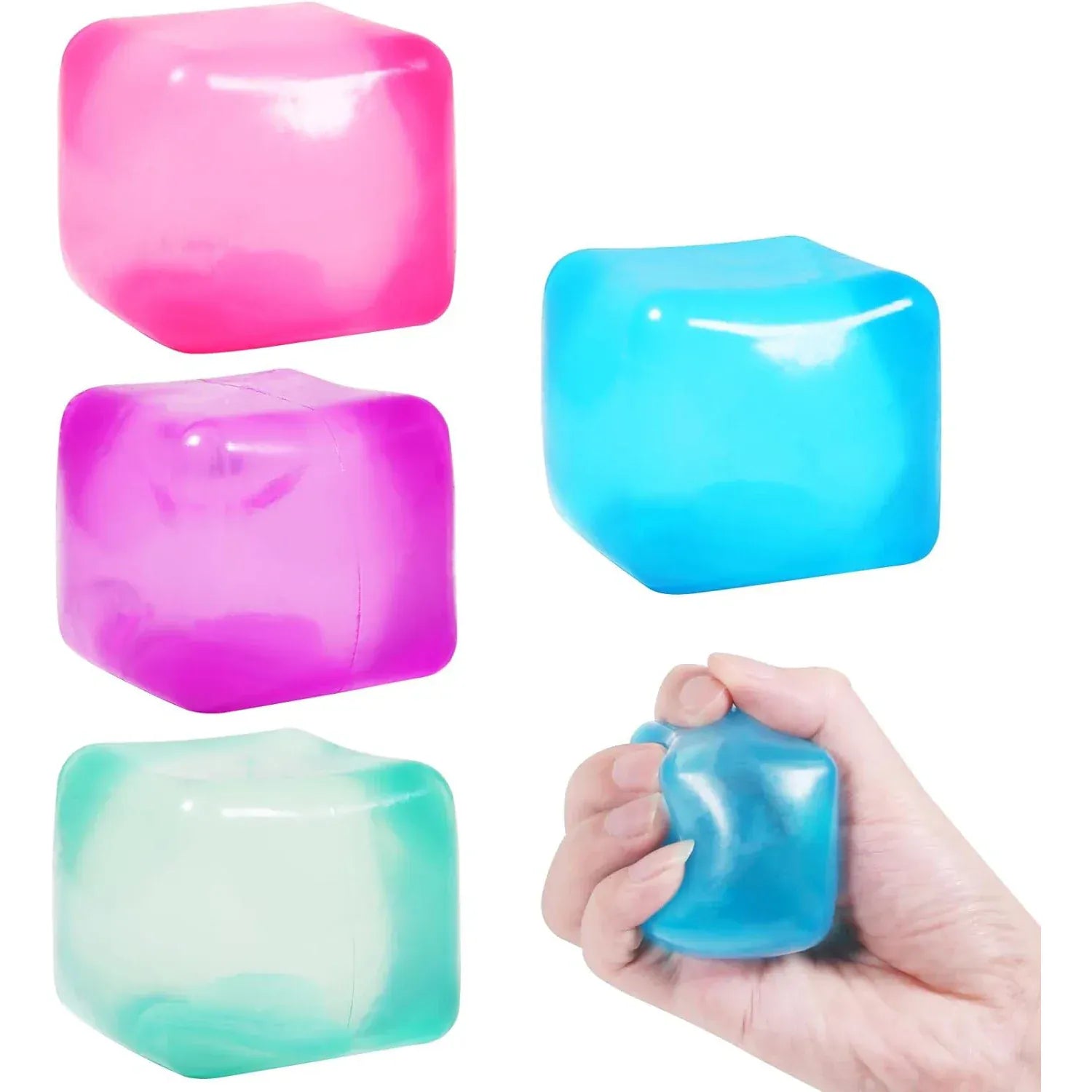High Density Gel Ice Cube Square Decompression Vent Toy Squishy Stress Ball Squeeze Toys Stress Relief Sensory Toy High Density Gel Ice Cube Square Decompression Vent Toy Squishy Stress Ball Squeeze Toys Stress Relief Sensory Toy