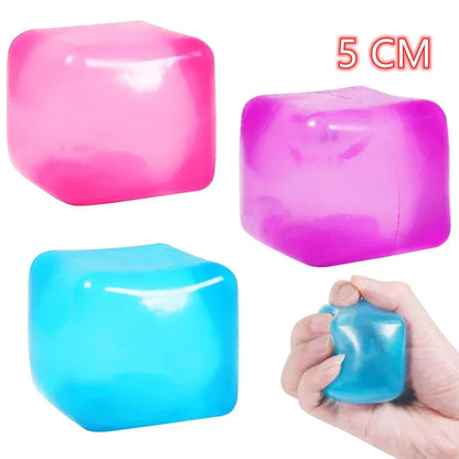 High Density Gel Ice Cube Square Decompression Vent Toy Squishy Stress Ball Squeeze Toys Stress Relief Sensory Toy High Density Gel Ice Cube Square Decompression Vent Toy Squishy Stress Ball Squeeze Toys Stress Relief Sensory Toy