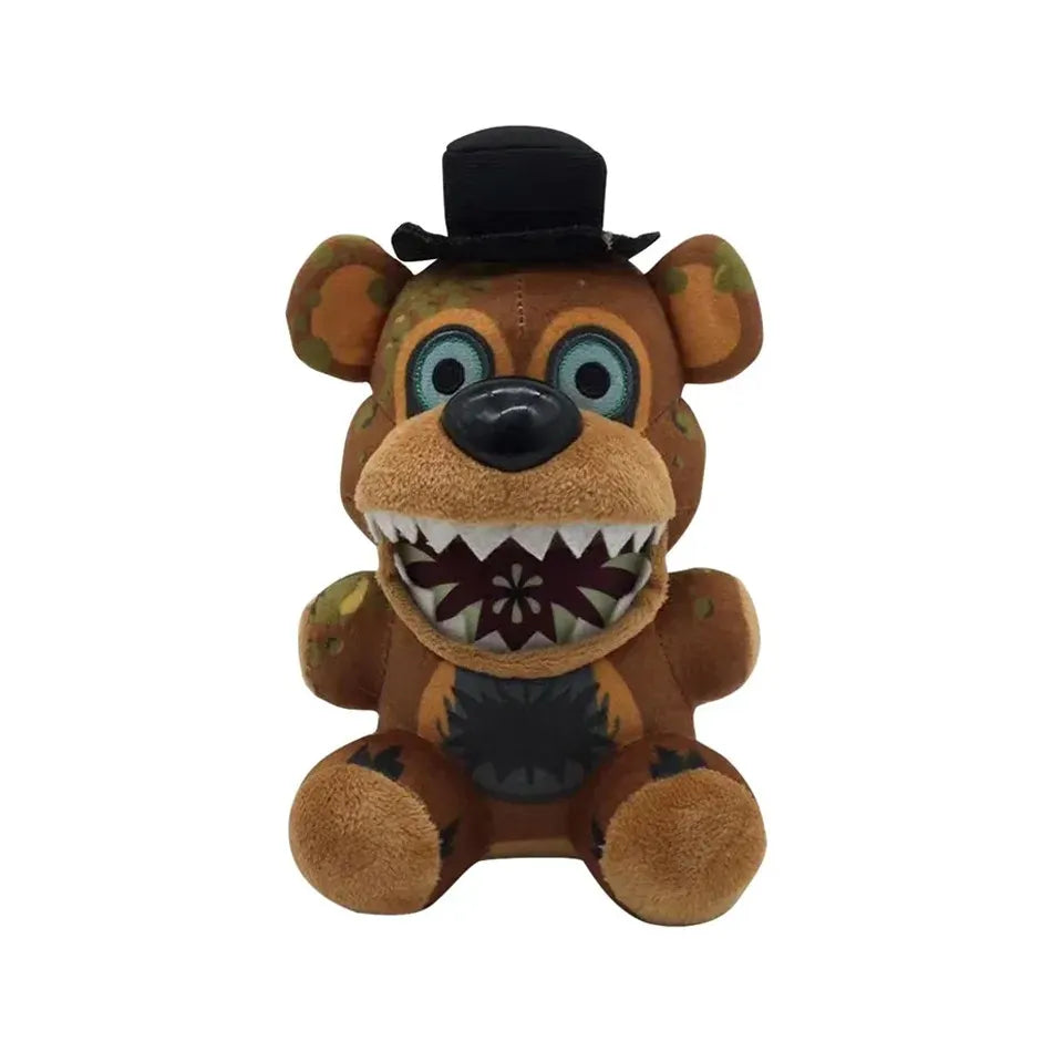 HOT 18cm FNAF Plush Toys Kawaii Freddys Animal Foxy Bonnie Bear Ribbit Stuffed Plush Toys In Stock Plush Birthday Gift For Kids HOT 18cm FNAF Plush Toys Kawaii Freddys Animal Foxy Bonnie Bear Ribbit Stuffed Plush Toys In Stock Plush Birthday Gift For Kids