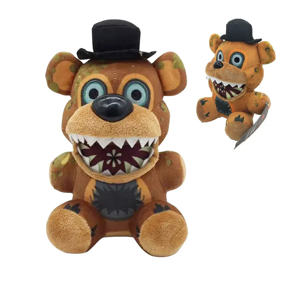 HOT 18cm FNAF Plush Toys Kawaii Freddys Animal Foxy Bonnie Bear Ribbit Stuffed Plush Toys In Stock Plush Birthday Gift For Kids HOT 18cm FNAF Plush Toys Kawaii Freddys Animal Foxy Bonnie Bear Ribbit Stuffed Plush Toys In Stock Plush Birthday Gift For Kids