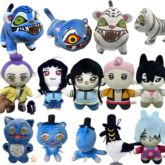 Hot Anime Kpop Demon Hunters Plush Cute K-POP Tiger Plushies Soft Stuffed Desk Decoration Doll Toy Fans Gift. Hot Anime Kpop Demon Hunters Plush Cute K-POP Tiger Plushies Soft Stuffed Desk Decoration Doll Toy Fans Gift.
