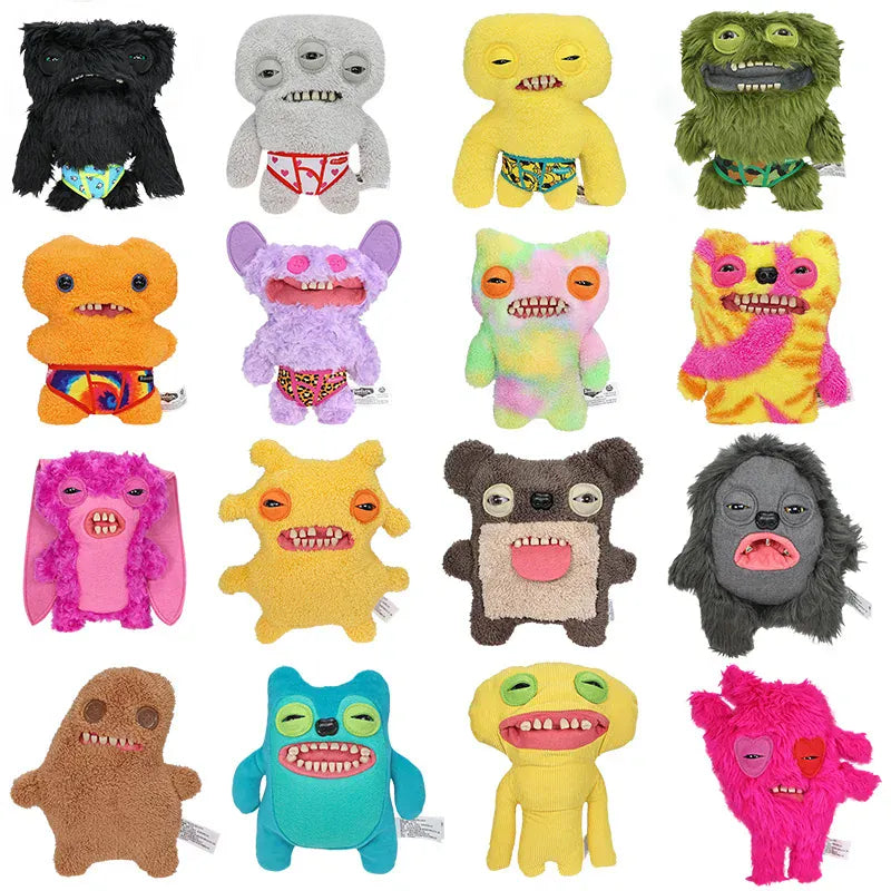 Buy Budgie Fuggler Edition 23cm - Limited Stock Hot Collectible | Wahooly Hot Fuggler Funny Ugly Monster Doll Old Tooth Plush Budgie Fuggler Edition Stuffed Doll Toys Collectible Gifts