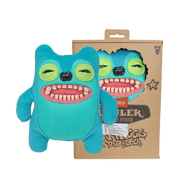 Buy Budgie Fuggler Edition 23cm - Limited Stock Hot Collectible | Wahooly Hot Fuggler Funny Ugly Monster Doll Old Tooth Plush Budgie Fuggler Edition Stuffed Doll Toys Collectible Gifts