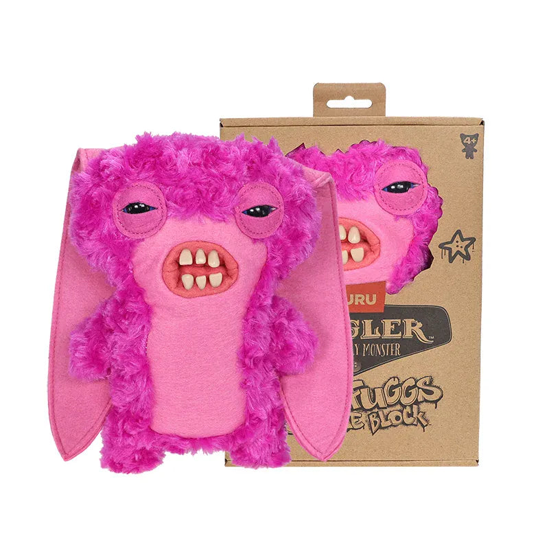 Buy Budgie Fuggler Edition 23cm - Limited Stock Hot Collectible | Wahooly Hot Fuggler Funny Ugly Monster Doll Old Tooth Plush Budgie Fuggler Edition Stuffed Doll Toys Collectible Gifts