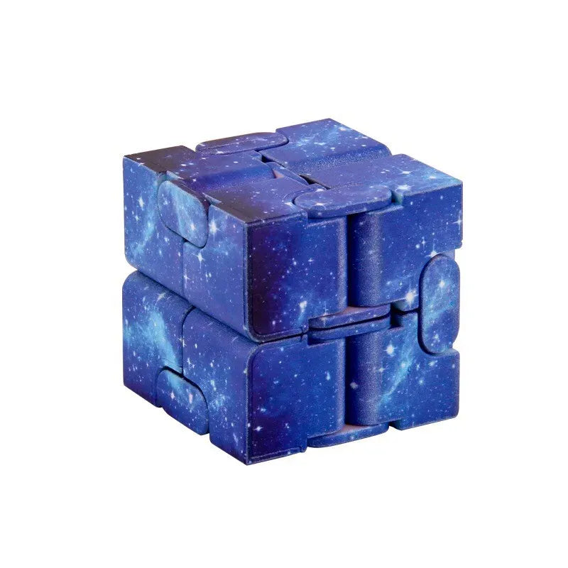 Infinity Cube Fidget Toy | Colorful Starry Sky Flip & Fold Stress Relief Infinity Cube Fidget Toy | Colorful Starry Sky Flip & Fold Stress Relief Cube