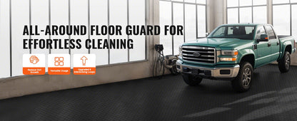 Interlocking Garage Floor Tiles | 5,500 lb Load, Non-Slip & Waterproof | 25 & 50 Pcs — Wahooly Interlocking Garage Floor Tiles | 5,500 lb Load Capacity | Non-Slip, Waterproof | 25 & 50 Pcs | Black & Graphite