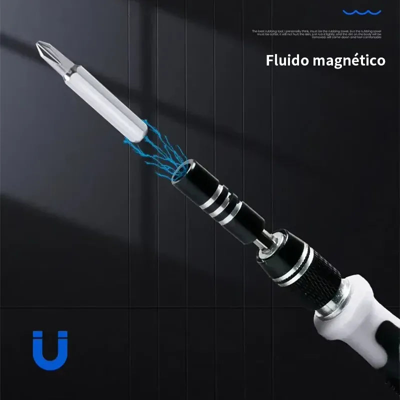 Iruibo 115 in 1 Screwdriver Set: Multifunction with Various Nozzles, Ideal for Repairing Cell Phones, Consoles and Electronics Iruibo 115 in 1 Screwdriver Set: Multifunction with Various Nozzles, Ideal for Repairing Cell Phones, Consoles and Electronics