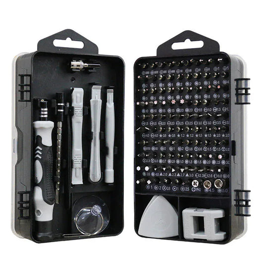 Iruibo 115 in 1 Screwdriver Set: Multifunction with Various Nozzles, Ideal for Repairing Cell Phones, Consoles and Electronics Iruibo 115 in 1 Screwdriver Set: Multifunction with Various Nozzles, Ideal for Repairing Cell Phones, Consoles and Electronics