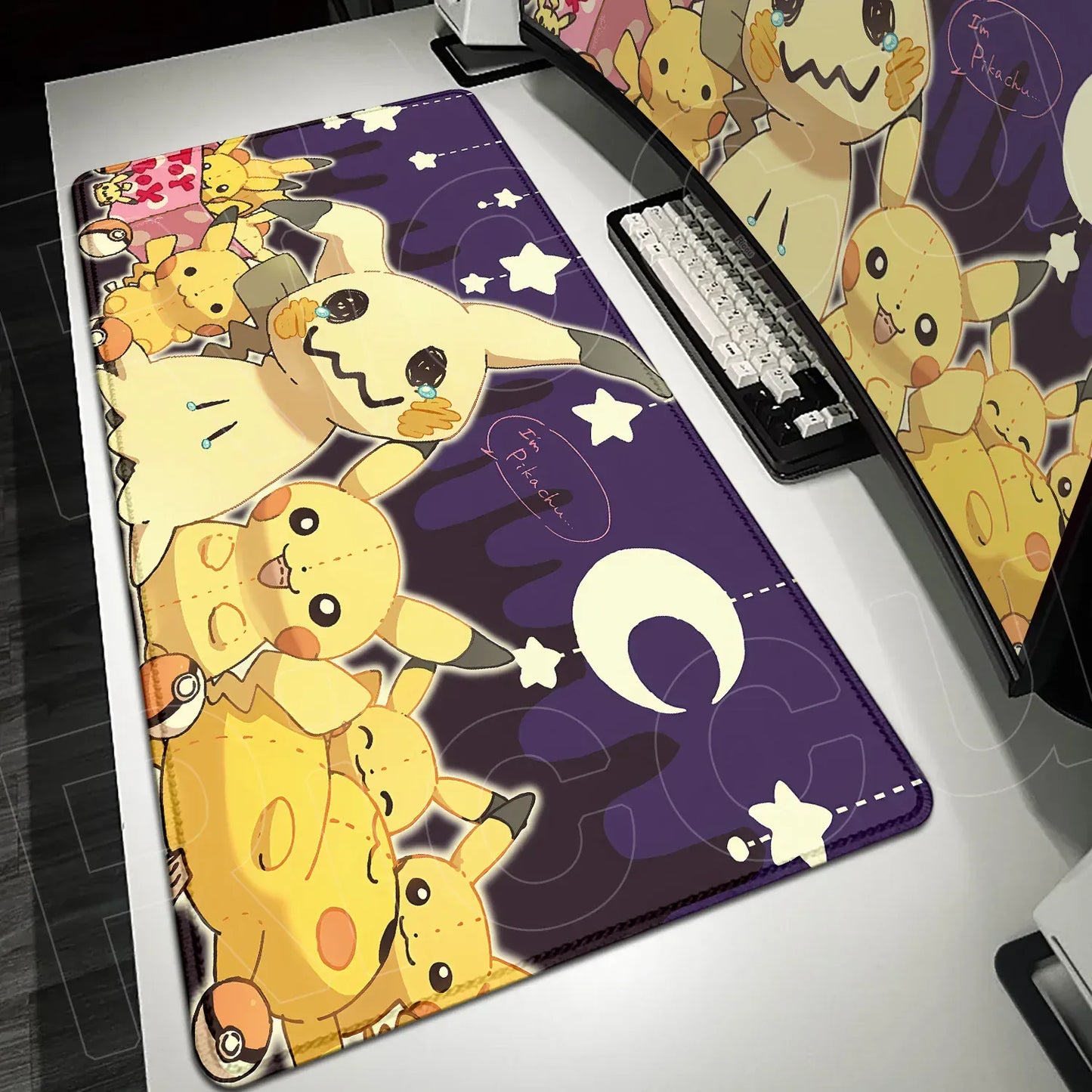 Japan Anime P-pokemon Mousepad Xxl Large Computer Gamer Desktop Decoration Office Mice Pad Kawaii Mimikyu Lock Edge Keyboard Mat Japan Anime P-pokemon Mousepad Xxl Large Computer Gamer Desktop Decoration Office Mice Pad Kawaii Mimikyu Lock Edge Keyboard Mat