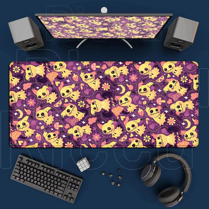Japan Anime P-pokemon Mousepad Xxl Large Computer Gamer Desktop Decoration Office Mice Pad Kawaii Mimikyu Lock Edge Keyboard Mat Japan Anime P-pokemon Mousepad Xxl Large Computer Gamer Desktop Decoration Office Mice Pad Kawaii Mimikyu Lock Edge Keyboard Mat