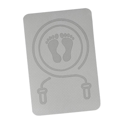 Jump Rope Mat Yoga Mat Antiskid Shock Absorption Rope Skipping Mat for Home Gym Pilates Workout Indoor Outdoor Stretching Jump Rope Mat Yoga Mat Antiskid Shock Absorption Rope Skipping Mat for Home Gym Pilates Workout Indoor Outdoor Stretching