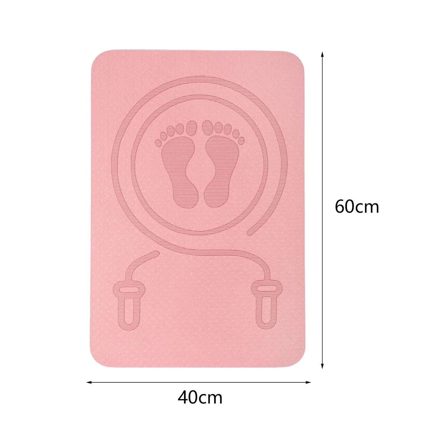 Jump Rope Mat Yoga Mat Antiskid Shock Absorption Rope Skipping Mat for Home Gym Pilates Workout Indoor Outdoor Stretching Jump Rope Mat Yoga Mat Antiskid Shock Absorption Rope Skipping Mat for Home Gym Pilates Workout Indoor Outdoor Stretching
