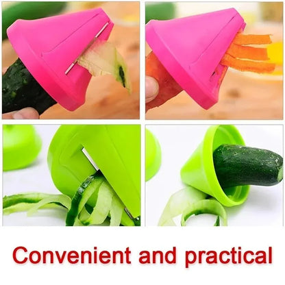 Kitchen Rotating Shredder Spiral Peeler Manual Vegetable Slicer Kitchen Rotating Shredder Spiral Peeler Manual Vegetable Slicer