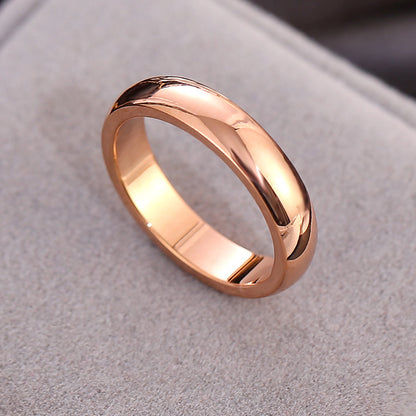 Korean Style Diamond Stainless Steel Ring – Unisex Geometric Band | Silver, Rose Gold & Gold Korean Style Diamond Stainless Steel Ring – Unisex Geometric Band