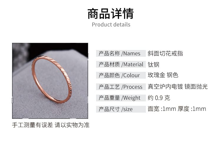 Korean Style Diamond Stainless Steel Ring – Unisex Geometric Band | Silver, Rose Gold & Gold Korean Style Diamond Stainless Steel Ring – Unisex Geometric Band