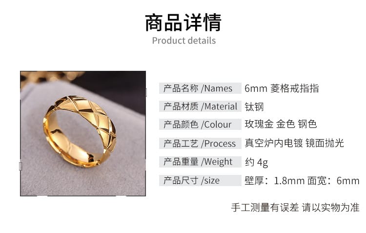 Korean Style Diamond Stainless Steel Ring – Unisex Geometric Band | Silver, Rose Gold & Gold Korean Style Diamond Stainless Steel Ring – Unisex Geometric Band
