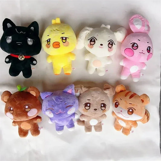 Kpop ATEEZ Aniteez Plush Kawaii Cartoon Stuffed Animals Doll Cute Stuffed Toys Pillows Home Decoration Gifts Kpop ATEEZ Aniteez Plush Kawaii Cartoon Stuffed Animals Doll Cute Stuffed Toys Pillows Home Decoration Gifts