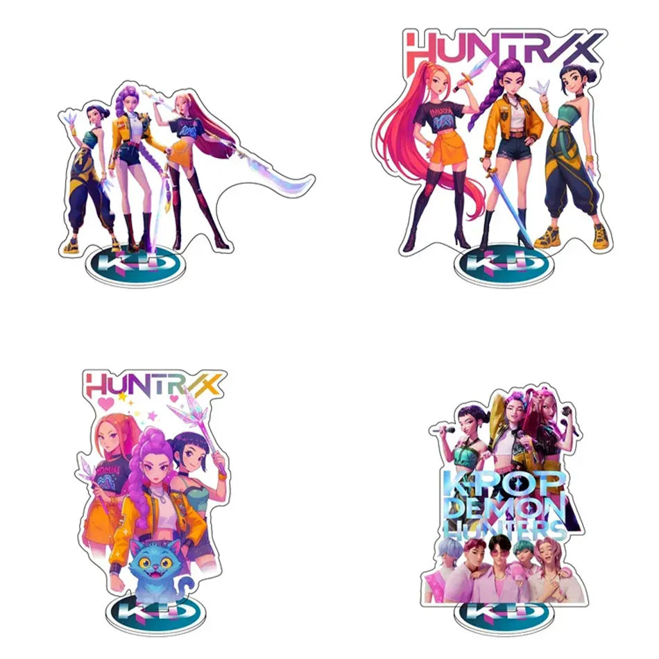 Kpop Demon Hunter Saja Boys Character Stand Up Korean Anime Movies Demon Tiger Models Cartoon Acrylic Desktop Ornament Fans Gift Kpop Demon Hunter Saja Boys Character Stand Up Korean Anime Movies Demon Tiger Models Cartoon Acrylic Desktop Ornament Fans Gift