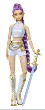 Kpop Demon Hunters 30cm Action Doll Toy Set Rumi Mila Zoe Girls DIY Plastic Children's Birthday Gift Halloween Theme&## Kpop Demon Hunters 30cm Action Doll Toy Set Rumi Mila Zoe Girls DIY Plastic Children's Birthday Gift Halloween Theme&##