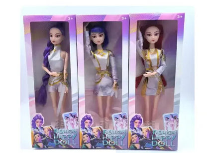 Kpop Demon Hunters 30cm Action Doll Toy Set Rumi Mila Zoe Girls DIY Plastic Children's Birthday Gift Halloween Theme&## Kpop Demon Hunters 30cm Action Doll Toy Set Rumi Mila Zoe Girls DIY Plastic Children's Birthday Gift Halloween Theme&##