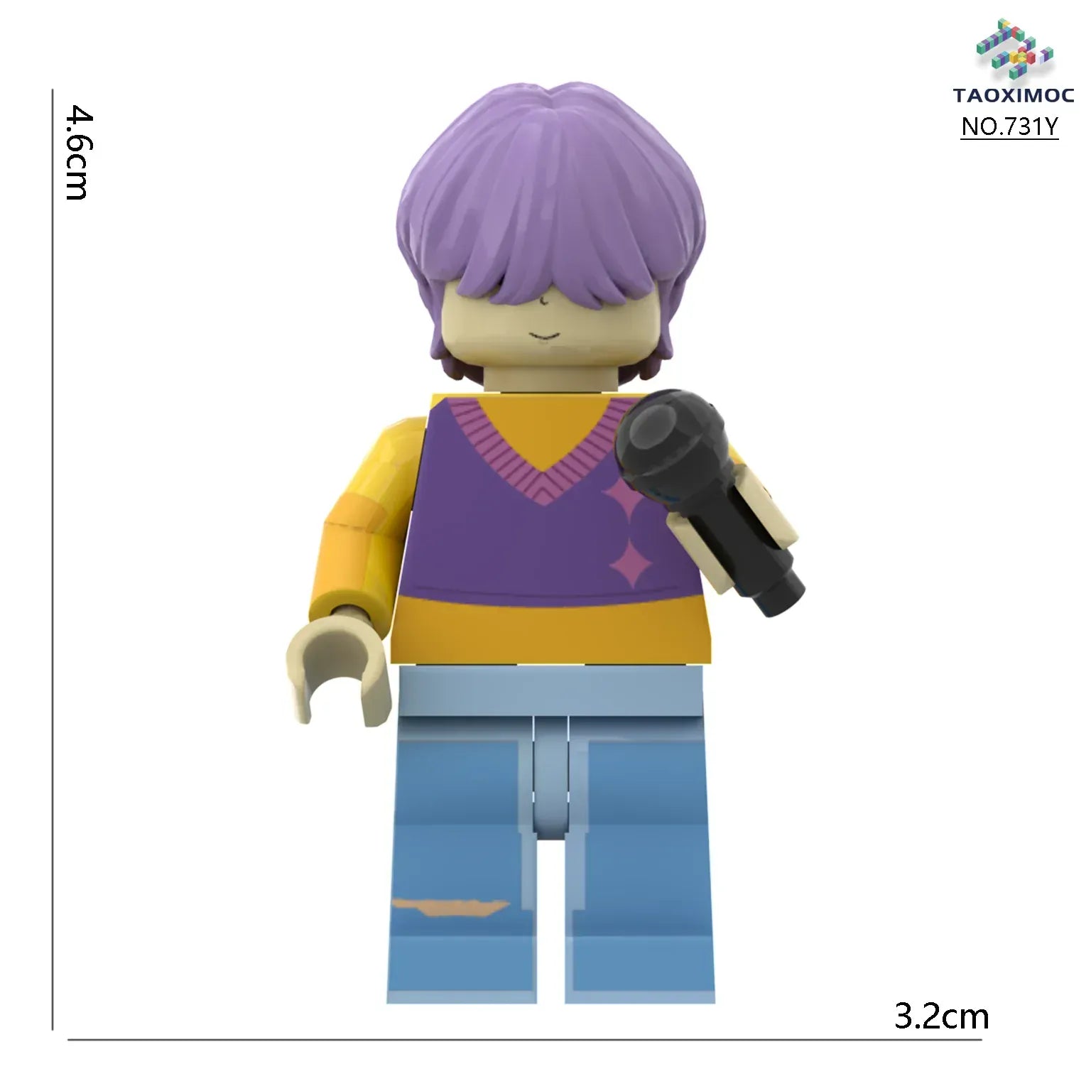 KPop Demon Hunters, a group of demon hunters, build blocks with Lumi and assemble toy building blocks with dolls KPop Demon Hunters, a group of demon hunters, build blocks with Lumi and assemble toy building blocks with dolls