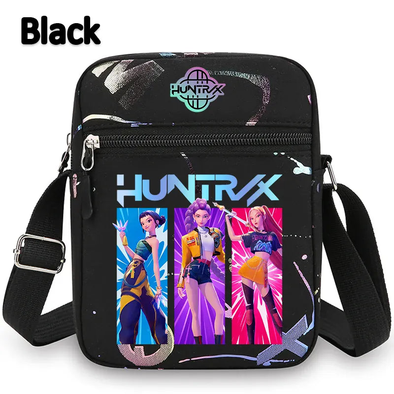 kpop Demon Hunters crossbody phone bag HUNTRX single shoulder pouch k-pop Rumi Huntrix coin wallet purse k pop Warriors Handbag kpop Demon Hunters crossbody phone bag HUNTRX single shoulder pouch k-pop Rumi Huntrix coin wallet purse k pop Warriors Handbag