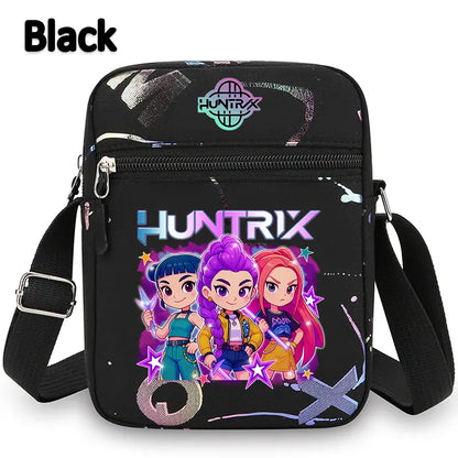 kpop Demon Hunters crossbody phone bag HUNTRX single shoulder pouch k-pop Rumi Huntrix coin wallet purse k pop Warriors Handbag kpop Demon Hunters crossbody phone bag HUNTRX single shoulder pouch k-pop Rumi Huntrix coin wallet purse k pop Warriors Handbag
