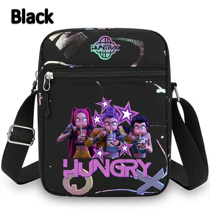 kpop Demon Hunters crossbody phone bag HUNTRX single shoulder pouch k-pop Rumi Huntrix coin wallet purse k pop Warriors Handbag kpop Demon Hunters crossbody phone bag HUNTRX single shoulder pouch k-pop Rumi Huntrix coin wallet purse k pop Warriors Handbag
