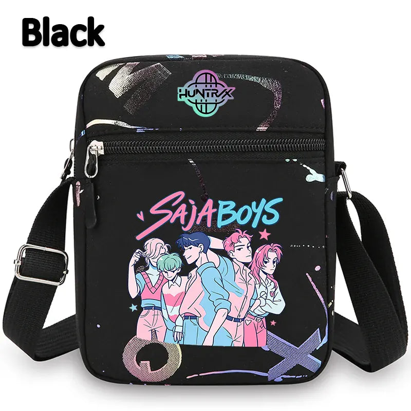 kpop Demon Hunters crossbody phone bag HUNTRX single shoulder pouch k-pop Rumi Huntrix coin wallet purse k pop Warriors Handbag kpop Demon Hunters crossbody phone bag HUNTRX single shoulder pouch k-pop Rumi Huntrix coin wallet purse k pop Warriors Handbag
